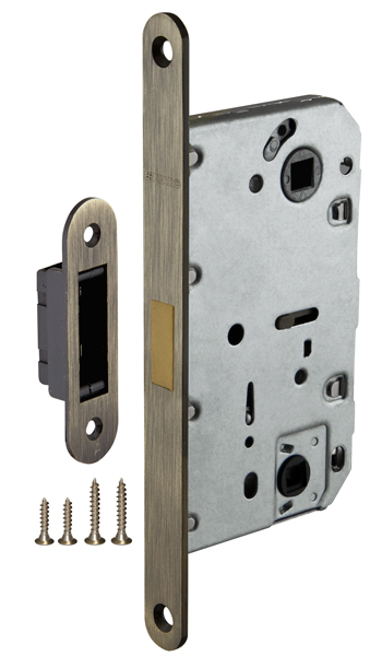 Защелка дверная магнитная Бордер, АВ (бронза)