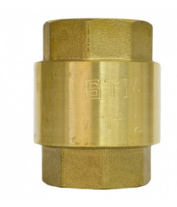 Клапан обратный пружинный STI 25