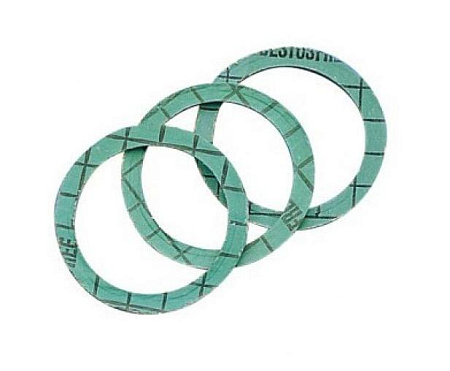 Прокладка д/рад фибра, зеленая(__)