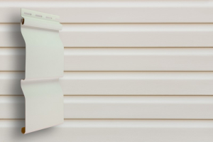 Сайдинг GrandLine Amerika D4 "Корабельный брус" Slim Белый 3,0*0,203, (22)