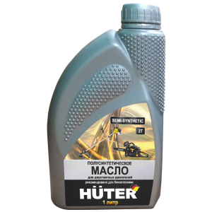 Масло 2Т для двухтактных двигателей,для техники,Huter,1л 73/8/3/2