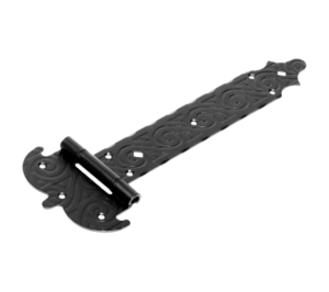 Петля-стрела фигурная Домарт ПС-300 мод.4 кованая ЯРОСЛАВЛЬ, черный (10)