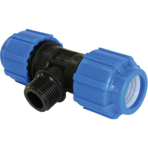 Тройник комбинированный д. 020*1/2  П*20 нар. рез. (20) (_20_)