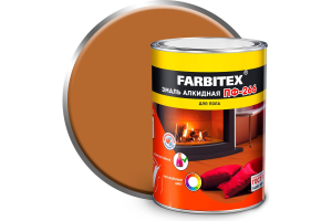 Эмаль для пола ПФ-266 светлый орех 0,8кг Farbitex Глянц (14)