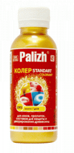 Паста колер.универс."Palizh" STANDART 120гр, золото (6\36)