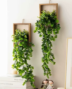 Искусственное растение "Лиана" в кашпо 16*9*60 см