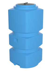 Емкость К 750 литров вертикальная (цвет голубой)