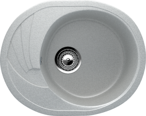 Мойка Ulgran U-403 овал. 580*470 серый 310(_1_)