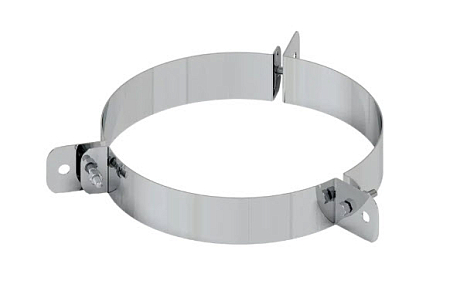 Хомут обжимной под растяжку составной (430/0,5мм) ф 280