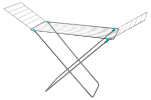 Сушилка для белья СБ1 18м, напольн.складная, серебро (180х55х96) (1)