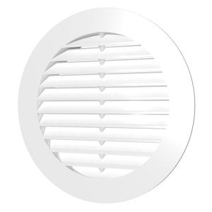 Решетка вытяжная круглая D200 с фланцем D150 (35)