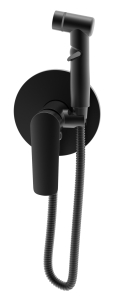 Смеситель Lagos Black скрытого монтажа с гиг душем арт SMHLGB