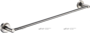 Полотенцедерж."MODERN"  трубчатый (60 см.) FX-51501
