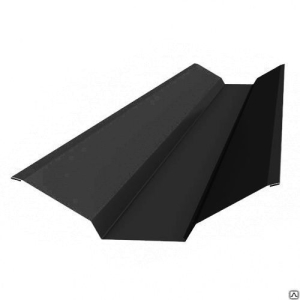 Планка ендовы верхняя 76*76*2000 (ПЭ-01-7024-0,45) серый графит