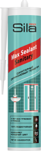 Герметик силик. санитар. Sila PRO Max Sealant, белый, 280 мл  (24)
