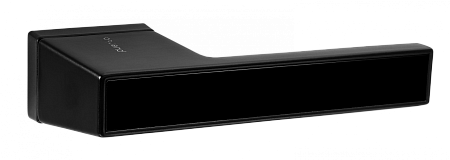 Ручка дверная Puerto 01 "Букатини" прямоуг накл черный/черный (20)