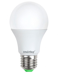 Лампа светодиодная 9Вт 3000К Е27 Шар матовый Smartbuy(10/100)