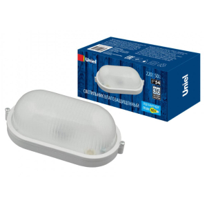 Светильник влагозащищенный под лампу Е27 овал/UWL-O01 100W/E27 IP54 (20)