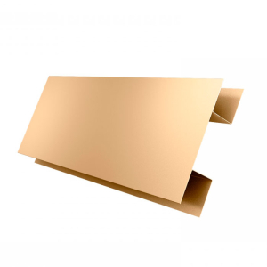 Планка стыковочная сложная 75х3000 (ПЭ-01-1014-0,45) слоновая кость