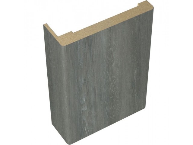 Наличник ТС угловой Graphite 80*10*2200 (20)