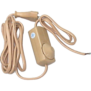 Шнур с диммером 1,5 белый DM103