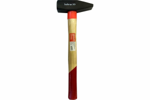 Молоток слесарный Bohrer 500 г. с деревянной рукояткой (квадратный боек (10)