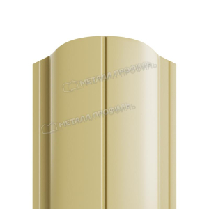 Штакетник металлический МП ELLIPSE-О 19х126 (ПЭ-01-1014-0.45) 1,2*0,126 слон.кость (1шт=0,151м2)