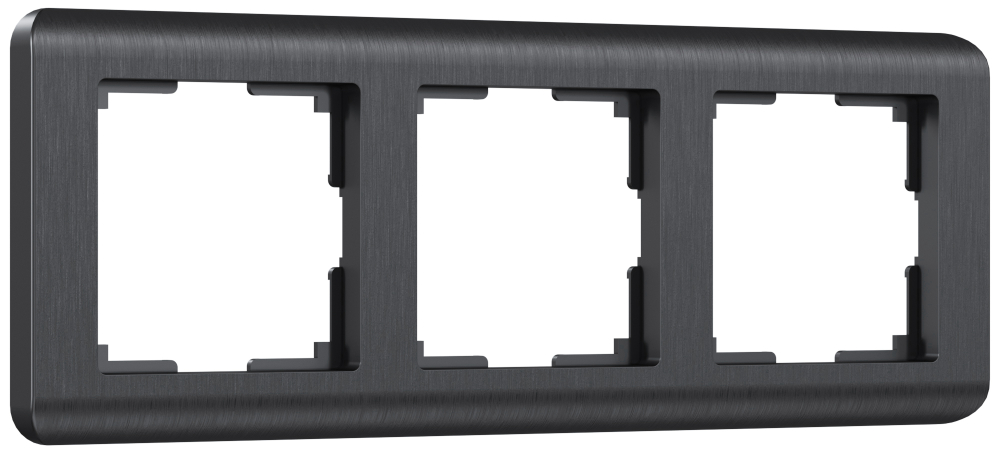 Рамка Stream Графит 3-х местный W0032104 (10)