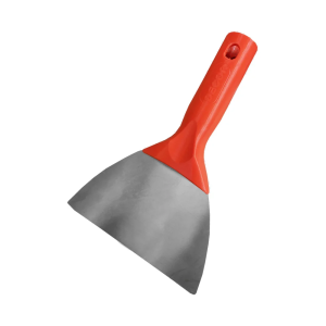 Шпатель-скребок DЕCOR 120 мм, 0,7 мм, коническая резьба, для удаления краски (30/150)