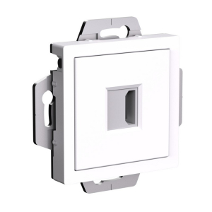 Белый розетка HDMI AtlasDesign  механизм SE ATN000180 (1)