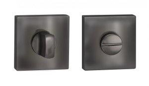 Завертка квадр. Puerto 03 черный никель (5/100)