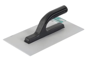 Гладилка 140х280мм плоская пластиковая с пластм.ручкой (11)