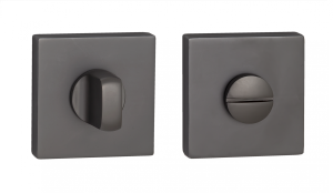 Завертка квадр. Puerto 03 черный (5/100)