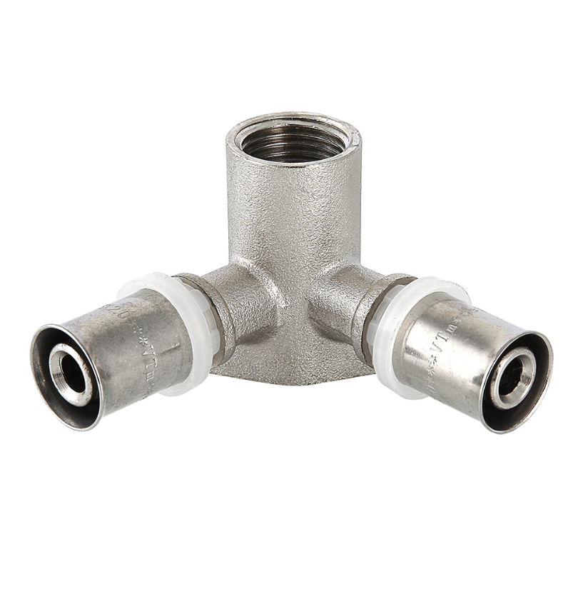 Водорозетка Пресс проходная 16мм х 1/2" (10/80)