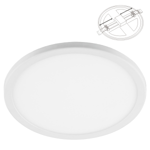 Светильник встраиваем светодиод с регулир монтаж диам (до 90мм) 6W, 4000K ,480Lm, белый, AL508(_100_