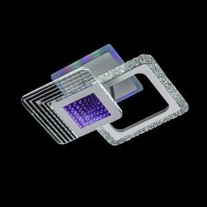 Потолочный светодиодный светильник 51254/2+1WT RBP+3D