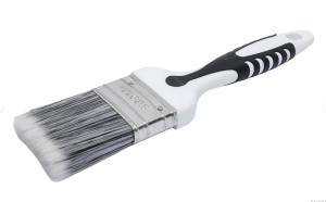 Кисть DECOR "B.W. PREMIUM универс." 50х15 мм, сереб. ворс, 2К ручка (12шт/120шт/240шт)