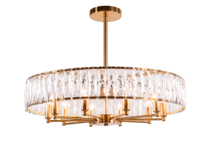 Светильние потолочный 2432P/10A PT BRS+CL NW