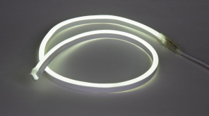 Лента светодиод гибкая NEON 120LED/m 8mm IP67 220V 8W 3000К 50м(_50_)