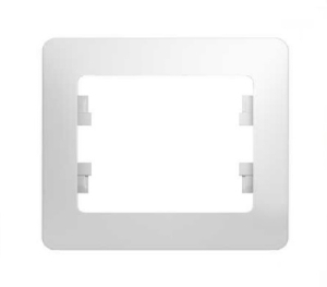 Рамка Белая 1-местная  SchE Glossa (45/270)
