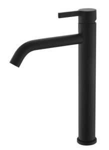 Смеситель для раковины VSL25B, Лайнер/Vessel Black, черный, VODA