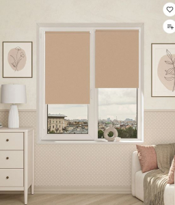 ролета Блэкаут Болид 160*175 какао ГП