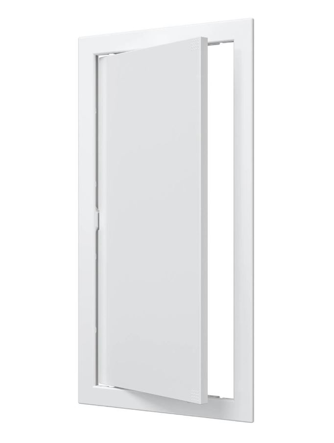 Люк ревизионный AD фланец 196х396 нажимной 218х418 пластик AURAMAX (20)