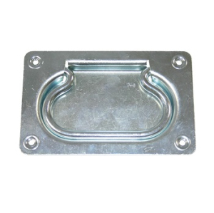 Ручка откидная 140*90 скрытая, цинк (20)