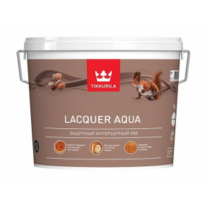 Лак интерьерный LACQUER AQUA EP мат 9л (1)