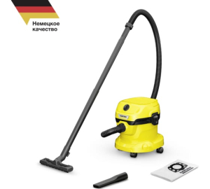 Хозяйственный пылесос Karcher WD 2 Plus  V-12/4/18 (1)