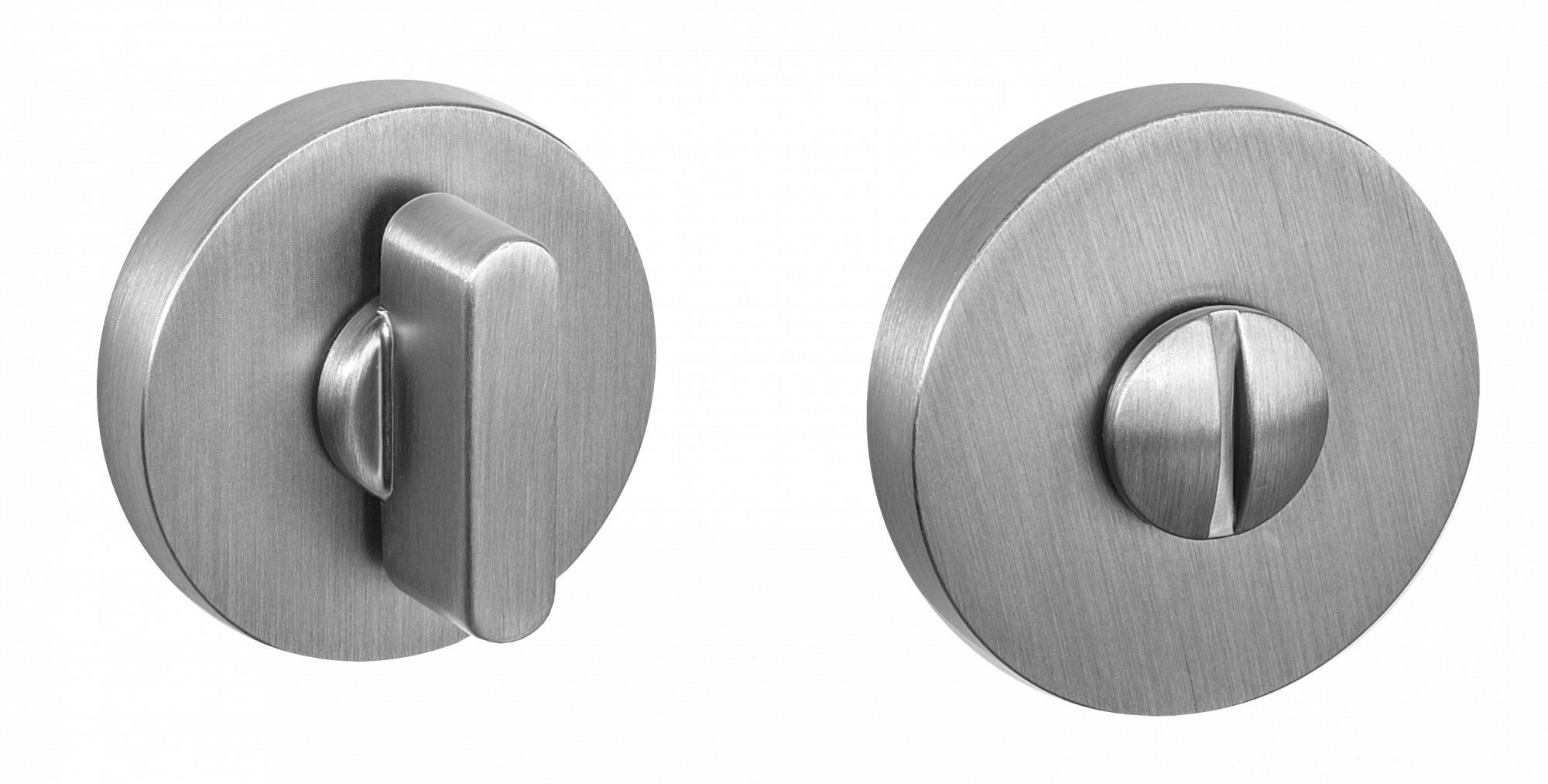 Завертка круг. РЕНЦ ЛЮКС 06 супер сатин хром (5/100)