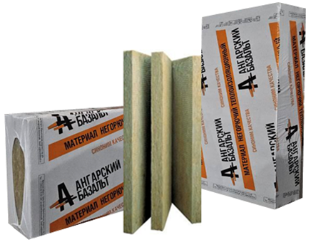 Плита ПТЭ-75 1200*600*50мм (0,216м3) 6шт Ангарский Базальт