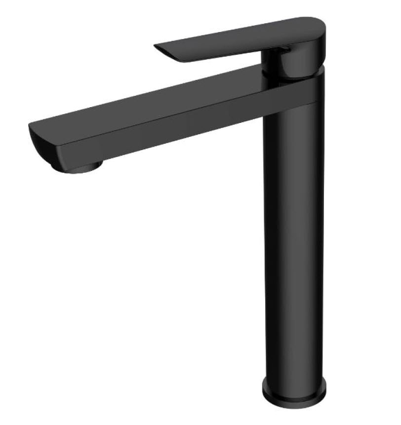 Смеситель для раковины Lagos Black, высокий излив арт. LG25B(_10_)