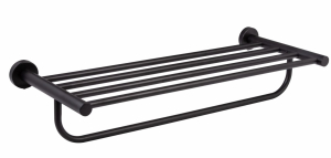 Полка настенная Zenfort 1-ярусная "L71724B", черный матовый